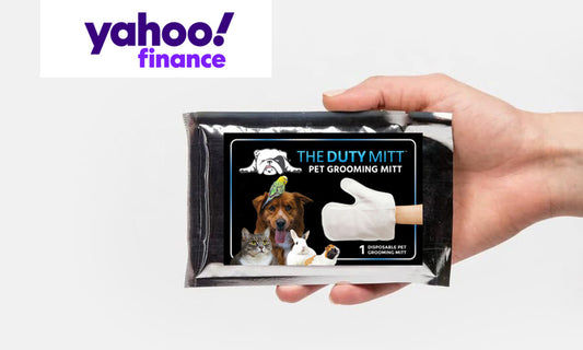 YAHOOFINANCE: Introducing The Duty Mitt, Grooming and Clean-Up Solutions for Pets That Hate Baths