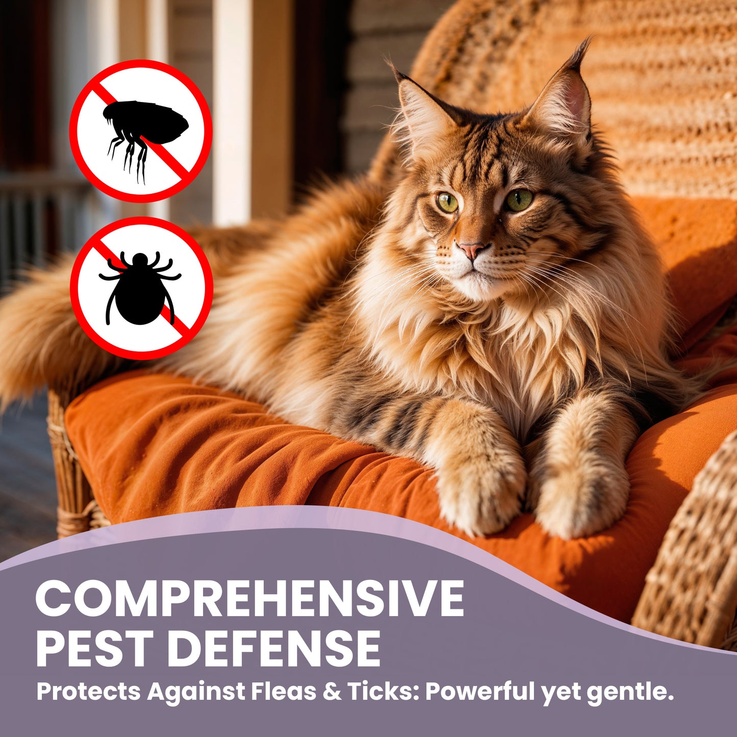 The Duty Mitt Tick + Flea Repellent Mitt for Cats, Plant-Based, 6-Pack