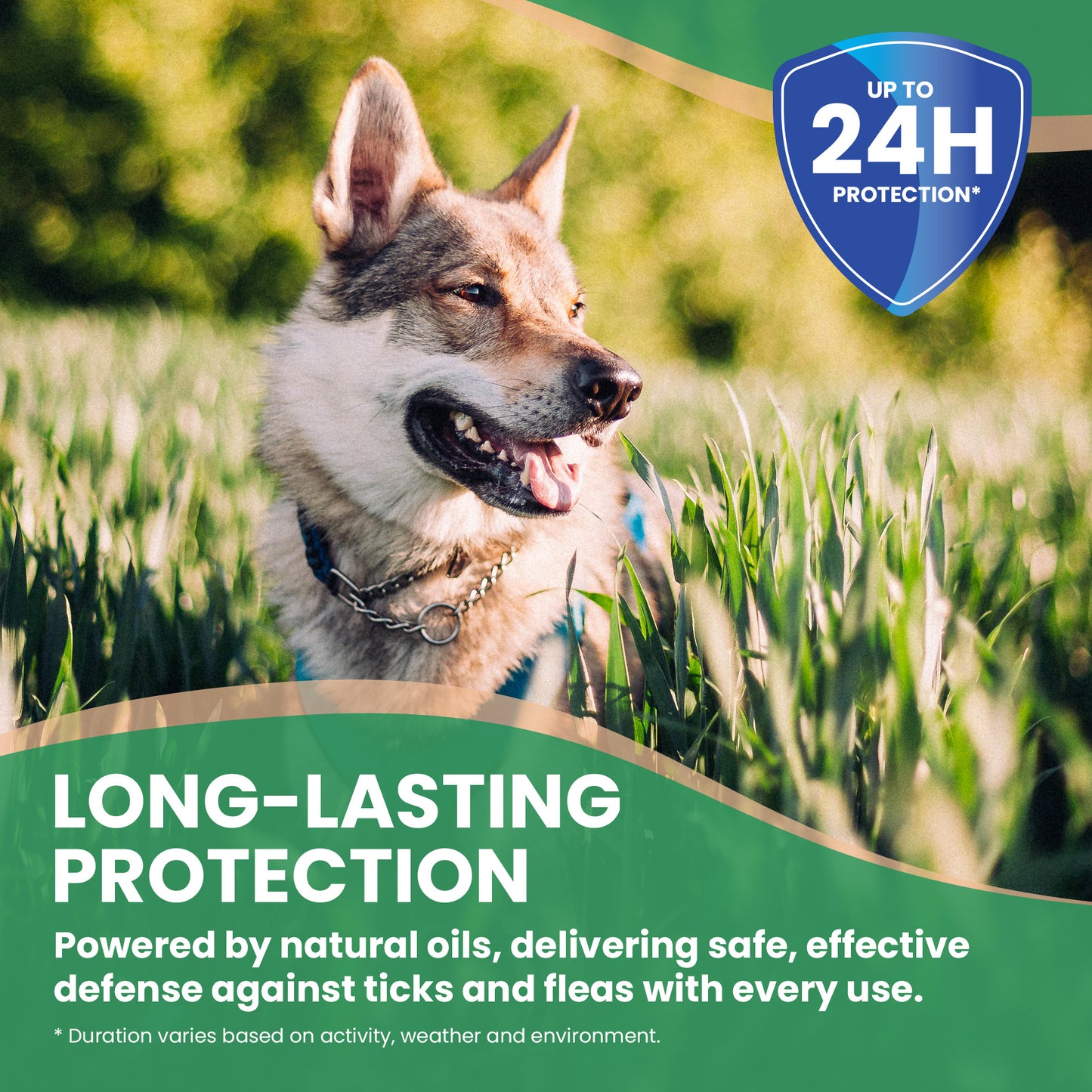 The Duty Mitt Tick + Flea Repellent Mitt for Dogs, Plant-Based, 6-Pack
