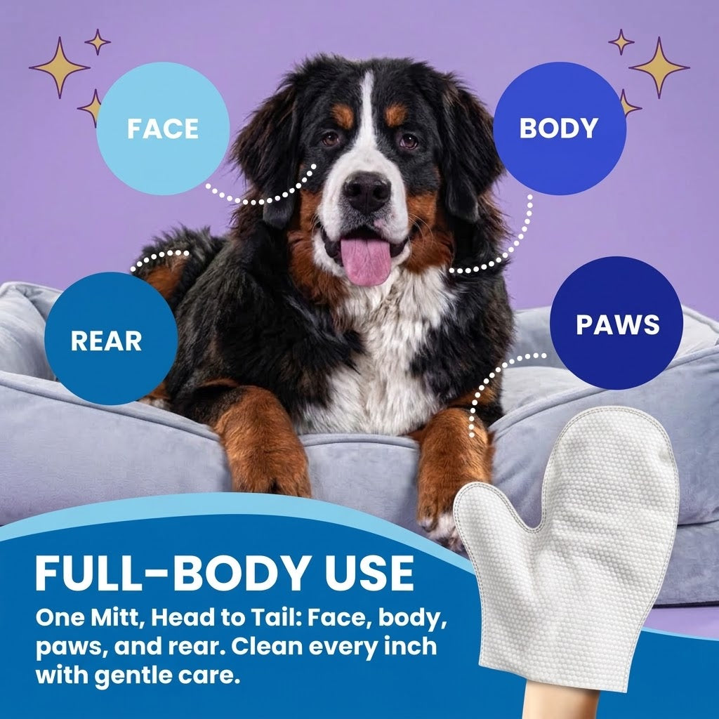 Cleaning Mitts, 2 Packs / 12 Mitts