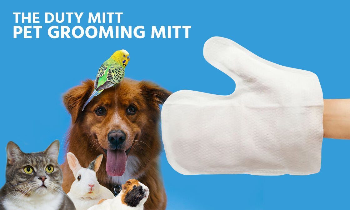 The Duty Mitt Pet Grooming Mitt, Dog Grooming Gloves Online